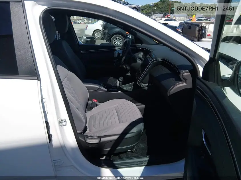 2024 Hyundai Santa Cruz Sel VIN: 5NTJCDDE7RH112451 Lot: 45379697