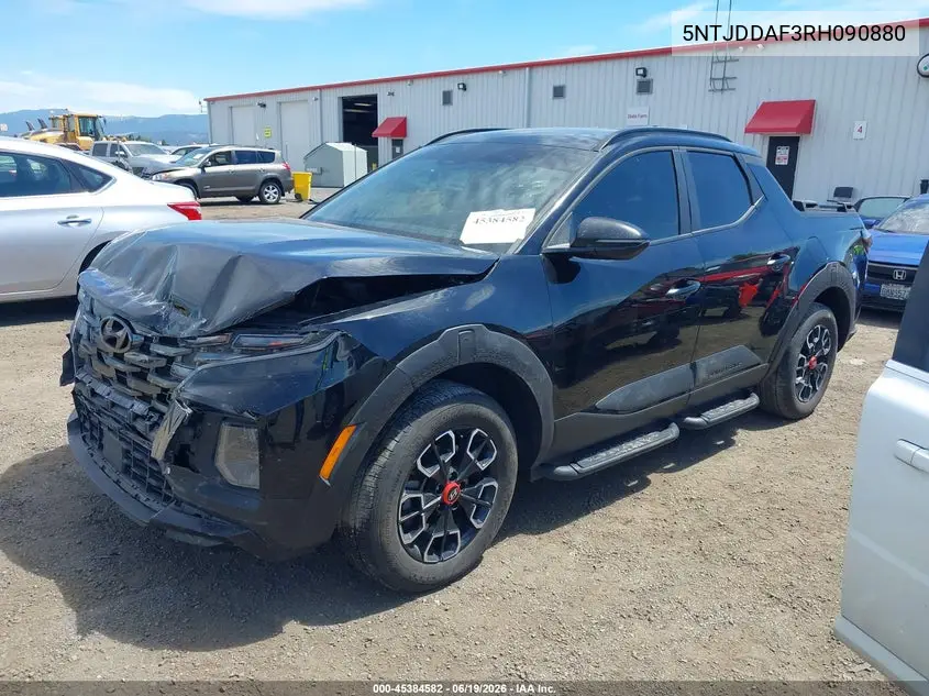 2024 Hyundai Santa Cruz Xrt VIN: 5NTJDDAF3RH090880 Lot: 45384582