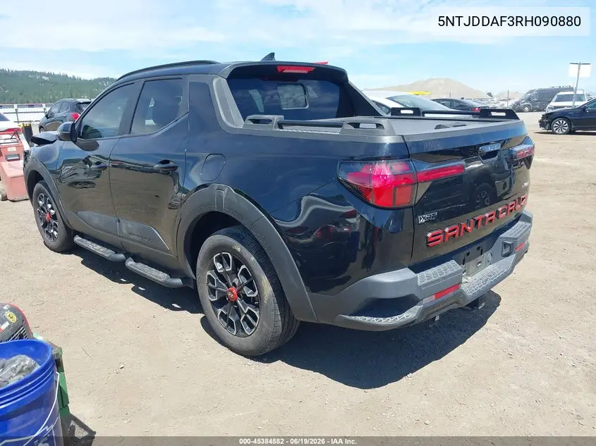 2024 Hyundai Santa Cruz Xrt VIN: 5NTJDDAF3RH090880 Lot: 45384582