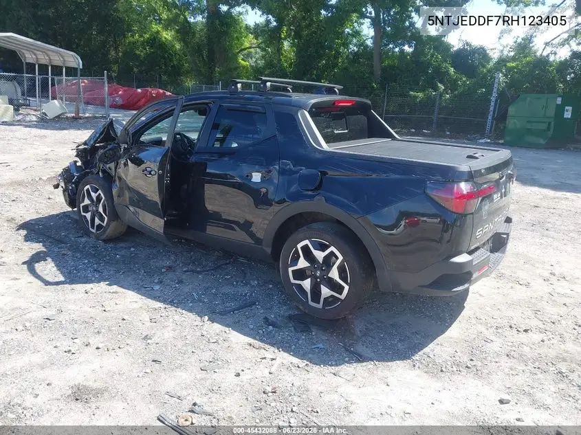 2024 Hyundai Santa Cruz Limited VIN: 5NTJEDDF7RH123405 Lot: 45432088