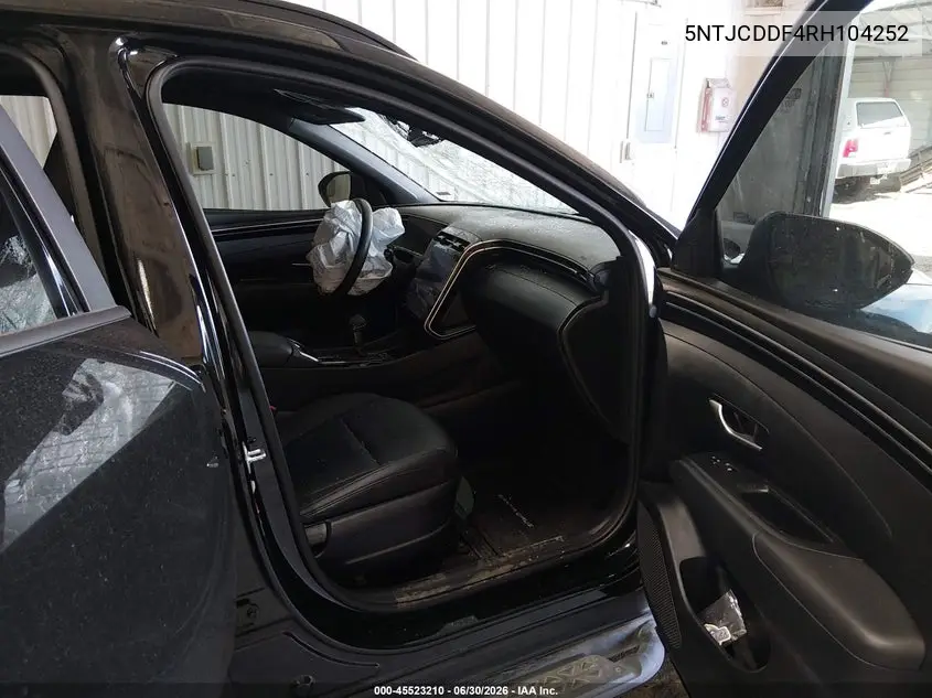 2024 Hyundai Santa Cruz Night VIN: 5NTJCDDF4RH104252 Lot: 45523210