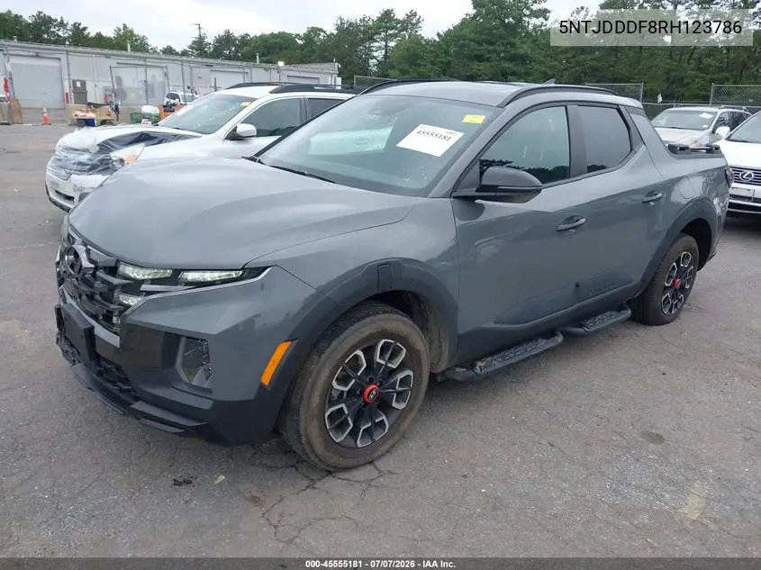 2024 Hyundai Santa Cruz Xrt VIN: 5NTJDDDF8RH123786 Lot: 45555181