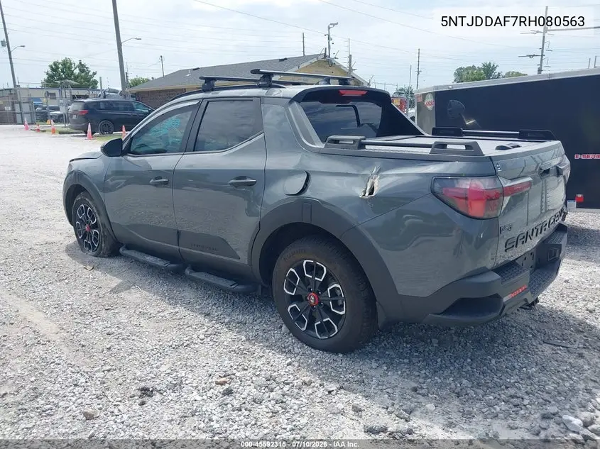 2024 Hyundai Santa Cruz Xrt VIN: 5NTJDDAF7RH080563 Lot: 45592315