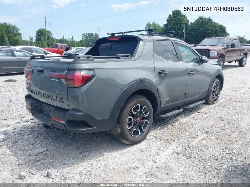 2024 Hyundai Santa Cruz Xrt VIN: 5NTJDDAF7RH080563 Lot: 45592315