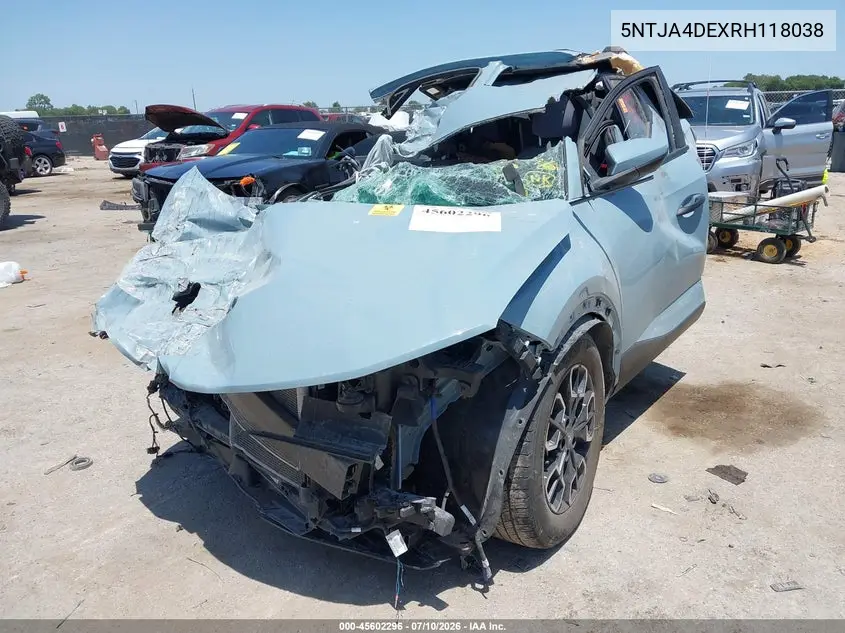 2024 Hyundai Santa Cruz Se VIN: 5NTJA4DEXRH118038 Lot: 45602296