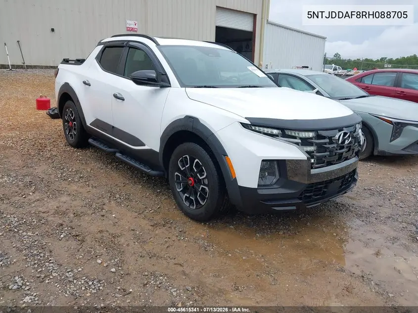 2024 Hyundai Santa Cruz Xrt VIN: 5NTJDDAF8RH088705 Lot: 45615341