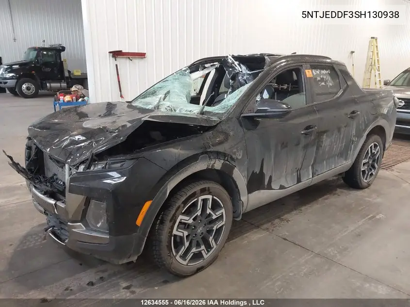 2025 Hyundai Santa Cruz Ultimate W/Colour Package VIN: 5NTJEDDF3SH130938 Lot: 12634555
