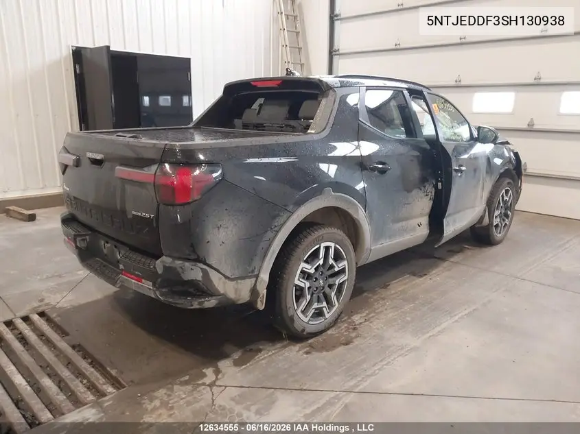 2025 Hyundai Santa Cruz Ultimate W/Colour Package VIN: 5NTJEDDF3SH130938 Lot: 12634555