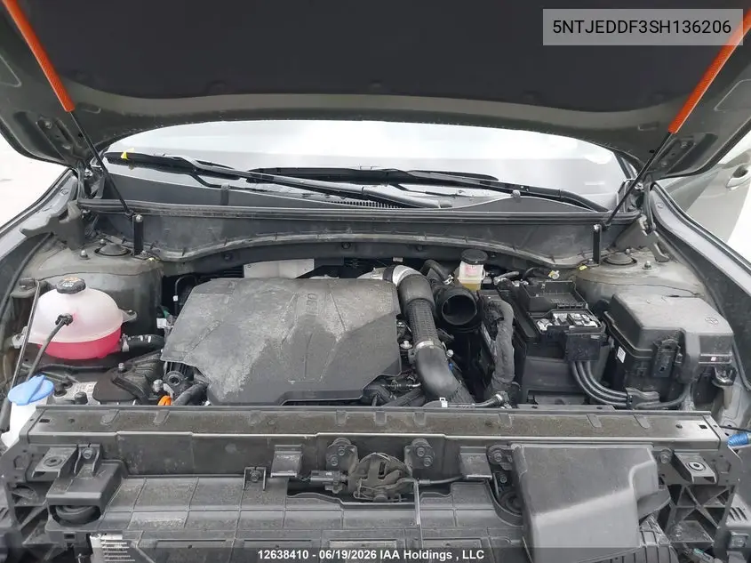 2025 Hyundai Santa Cruz Ultimate VIN: 5NTJEDDF3SH136206 Lot: 12638410