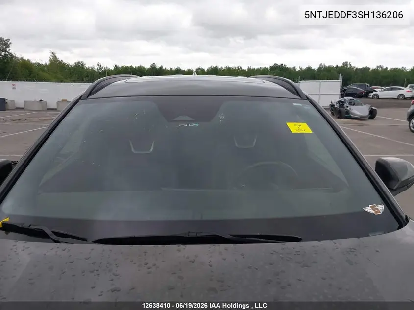 2025 Hyundai Santa Cruz Ultimate VIN: 5NTJEDDF3SH136206 Lot: 12638410