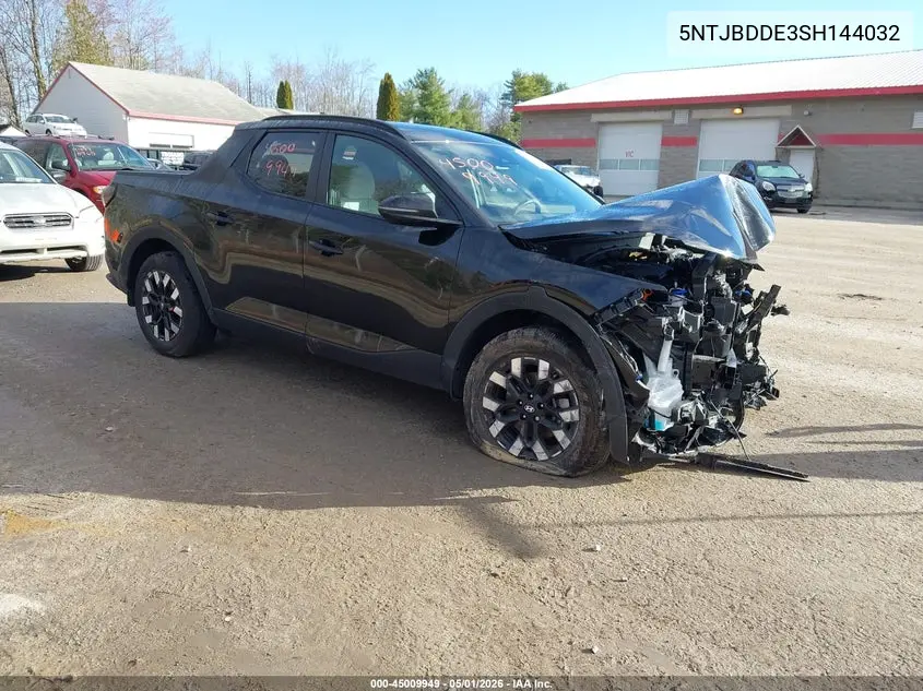 2025 Hyundai Santa Cruz Sel VIN: 5NTJBDDE3SH144032 Lot: 45009949