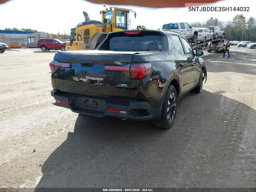 2025 Hyundai Santa Cruz Sel VIN: 5NTJBDDE3SH144032 Lot: 45009949