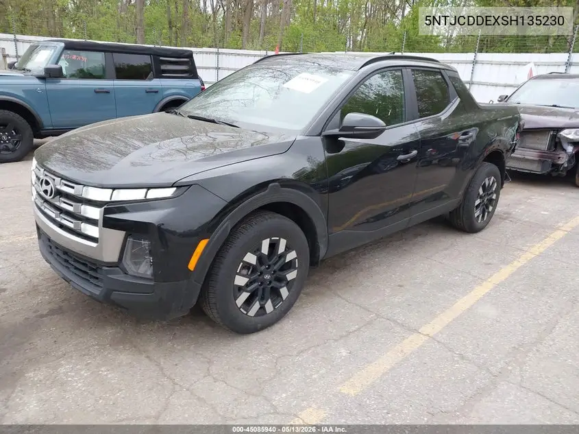 2025 Hyundai Santa Cruz Sel Activity VIN: 5NTJCDDEXSH135230 Lot: 45085940