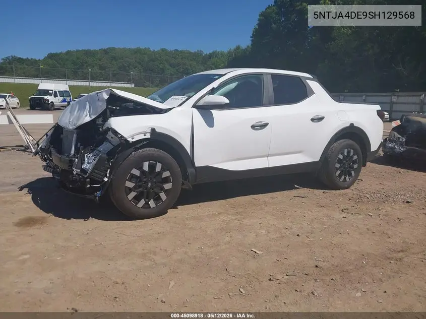 2025 Hyundai Santa Cruz Se VIN: 5NTJA4DE9SH129568 Lot: 45098918