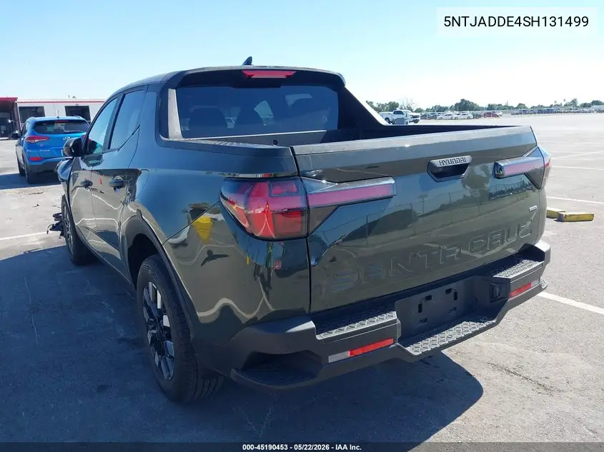 2025 Hyundai Santa Cruz Se VIN: 5NTJADDE4SH131499 Lot: 45190453