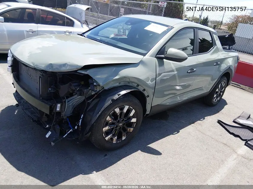 2025 Hyundai Santa Cruz Se VIN: 5NTJA4DE9SH135757 Lot: 45216414