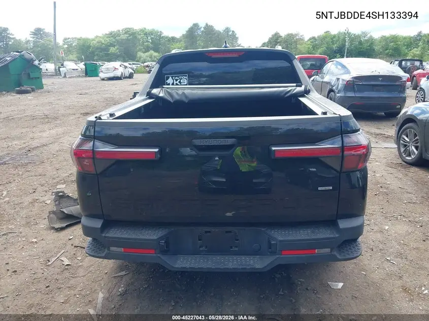 2025 Hyundai Santa Cruz Sel VIN: 5NTJBDDE4SH133394 Lot: 45227043