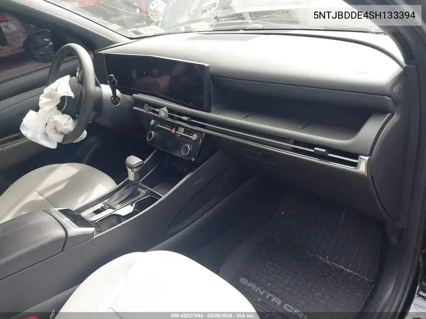 2025 Hyundai Santa Cruz Sel VIN: 5NTJBDDE4SH133394 Lot: 45227043