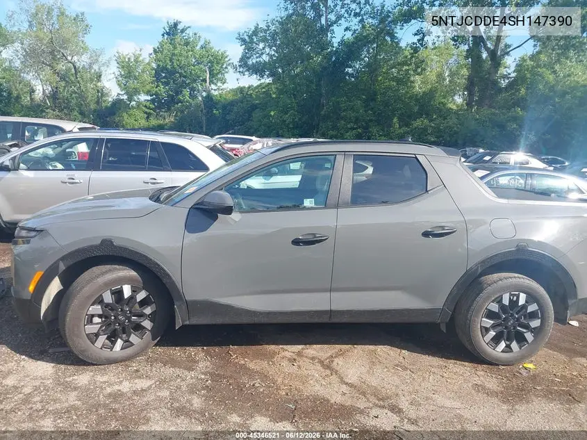 2025 Hyundai Santa Cruz Sel Activity VIN: 5NTJCDDE4SH147390 Lot: 45346521