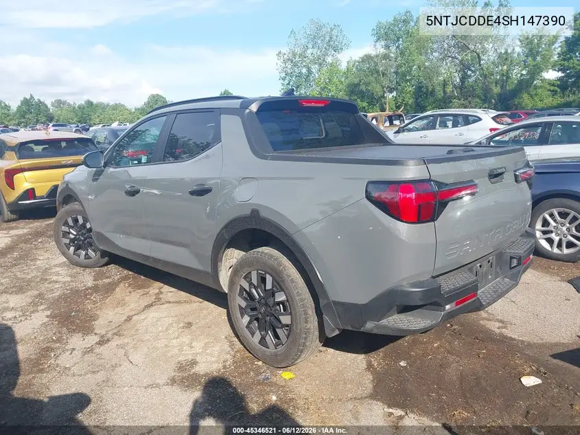 2025 Hyundai Santa Cruz Sel Activity VIN: 5NTJCDDE4SH147390 Lot: 45346521