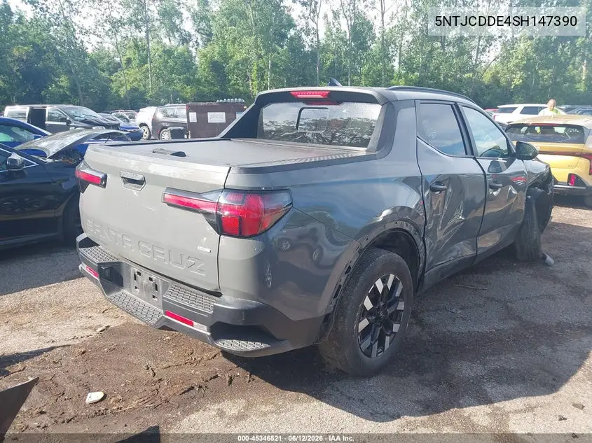 2025 Hyundai Santa Cruz Sel Activity VIN: 5NTJCDDE4SH147390 Lot: 45346521