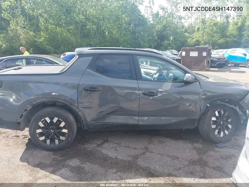 2025 Hyundai Santa Cruz Sel Activity VIN: 5NTJCDDE4SH147390 Lot: 45346521