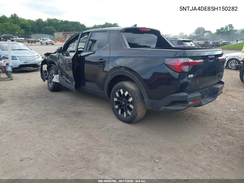 2025 Hyundai Santa Cruz Se VIN: 5NTJA4DE8SH150282 Lot: 45403162