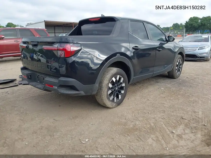 2025 Hyundai Santa Cruz Se VIN: 5NTJA4DE8SH150282 Lot: 45403162