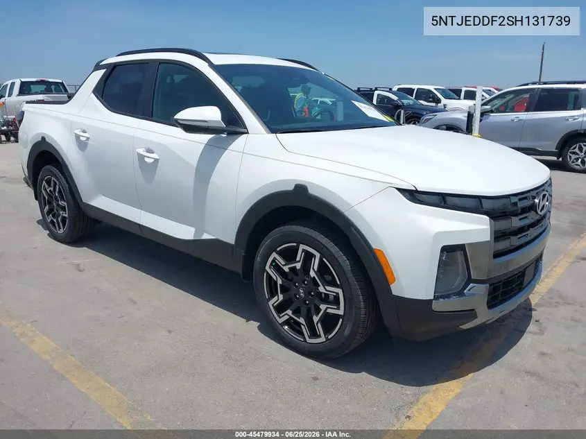 2025 Hyundai Santa Cruz Limited VIN: 5NTJEDDF2SH131739 Lot: 45479934