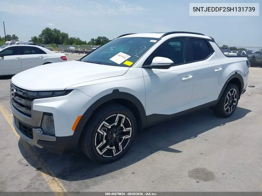 2025 Hyundai Santa Cruz Limited VIN: 5NTJEDDF2SH131739 Lot: 45479934
