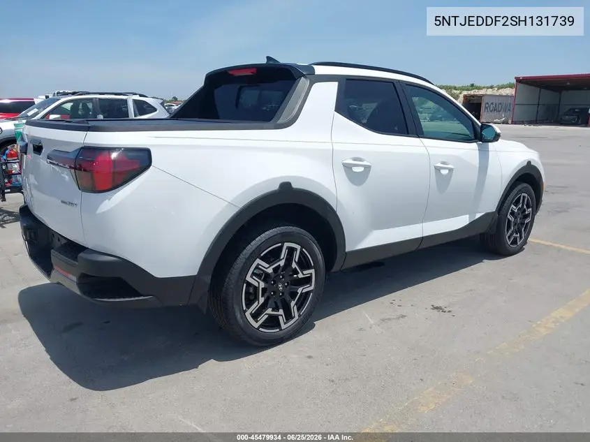 2025 Hyundai Santa Cruz Limited VIN: 5NTJEDDF2SH131739 Lot: 45479934
