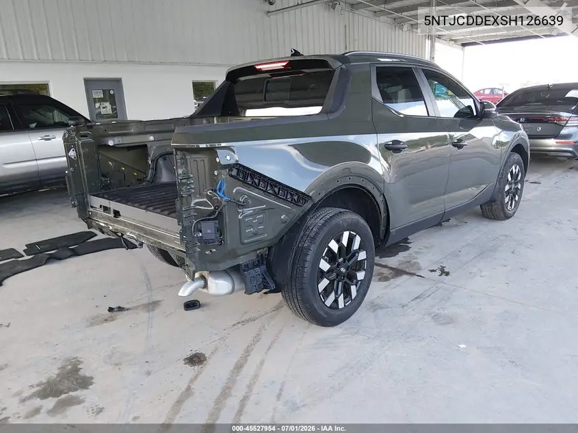 2025 Hyundai Santa Cruz Sel Activity VIN: 5NTJCDDEXSH126639 Lot: 45527954