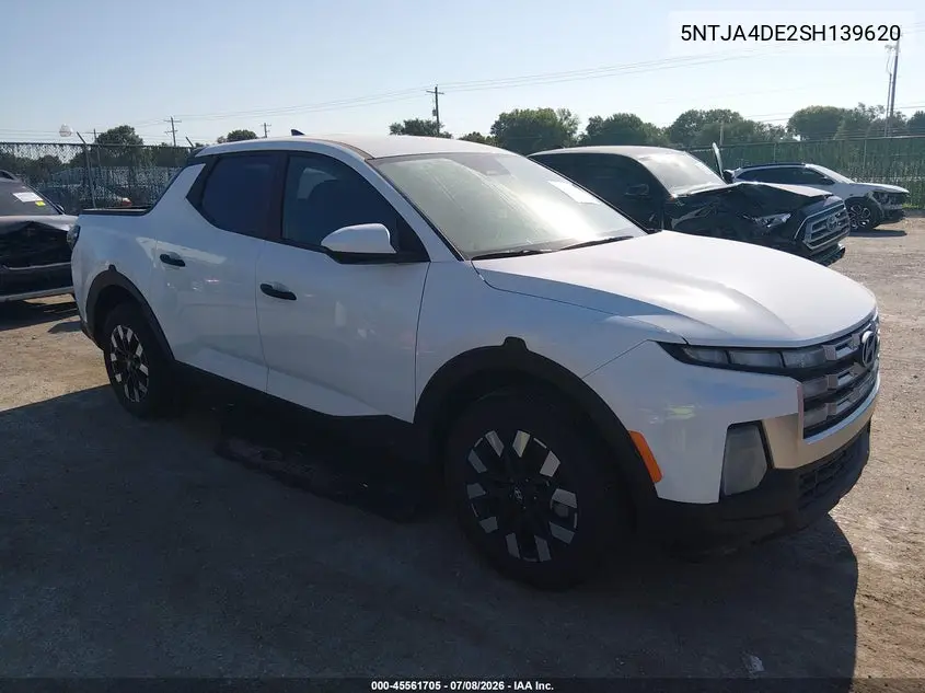 2025 Hyundai Santa Cruz Se VIN: 5NTJA4DE2SH139620 Lot: 45561705