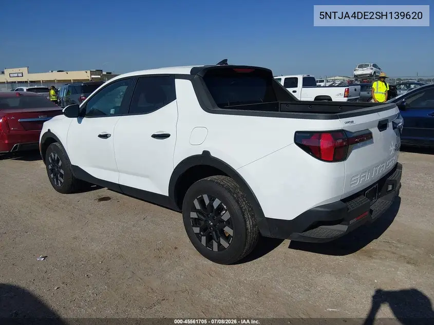 2025 Hyundai Santa Cruz Se VIN: 5NTJA4DE2SH139620 Lot: 45561705