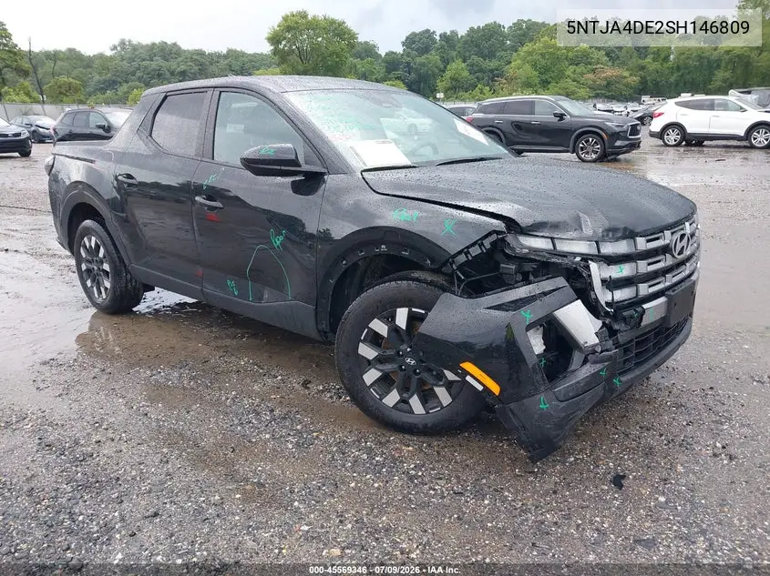 2025 Hyundai Santa Cruz Se VIN: 5NTJA4DE2SH146809 Lot: 45569346