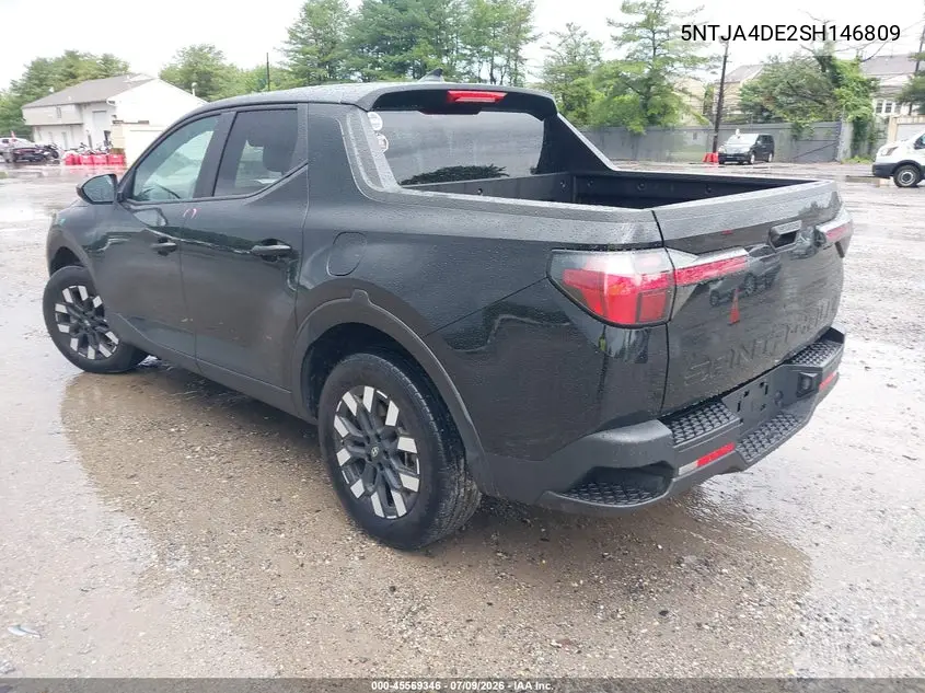 2025 Hyundai Santa Cruz Se VIN: 5NTJA4DE2SH146809 Lot: 45569346