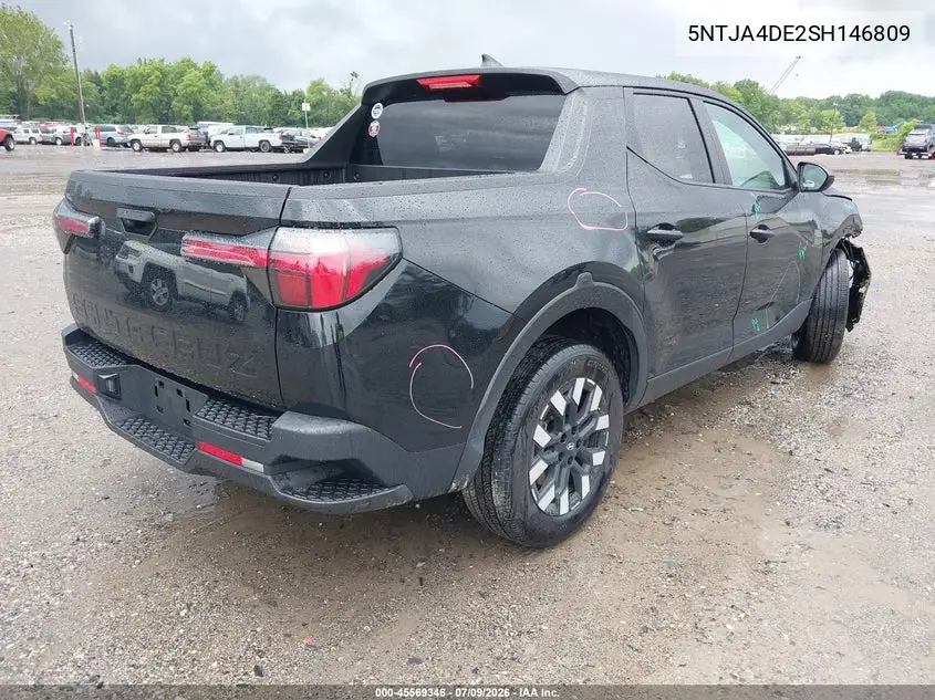 2025 Hyundai Santa Cruz Se VIN: 5NTJA4DE2SH146809 Lot: 45569346