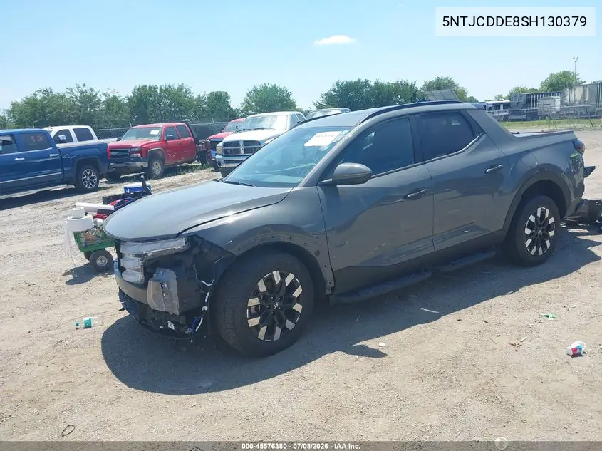 2025 Hyundai Santa Cruz Sel Activity VIN: 5NTJCDDE8SH130379 Lot: 45576380