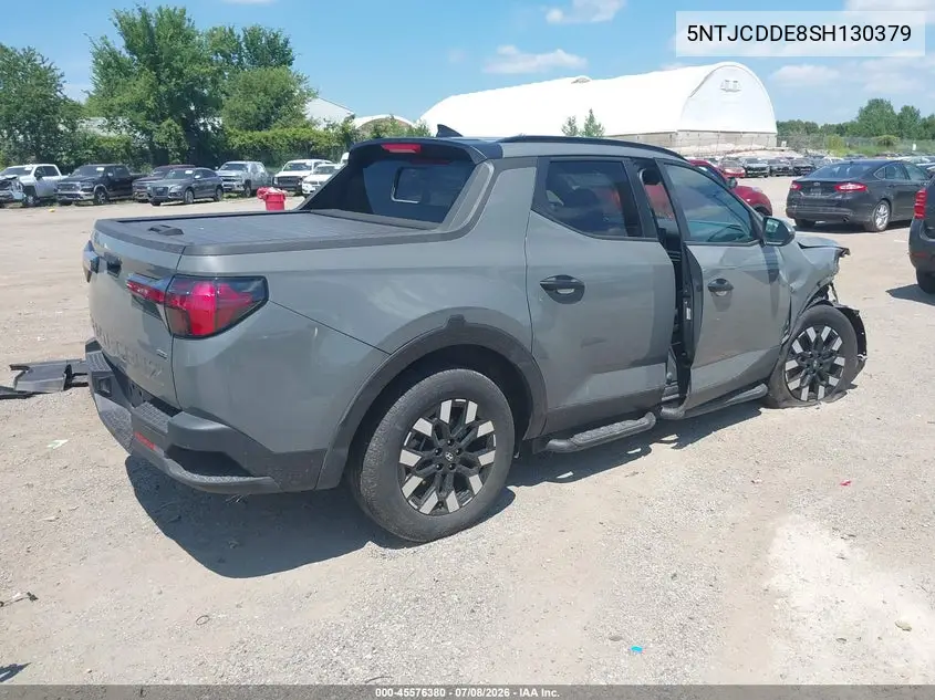 2025 Hyundai Santa Cruz Sel Activity VIN: 5NTJCDDE8SH130379 Lot: 45576380