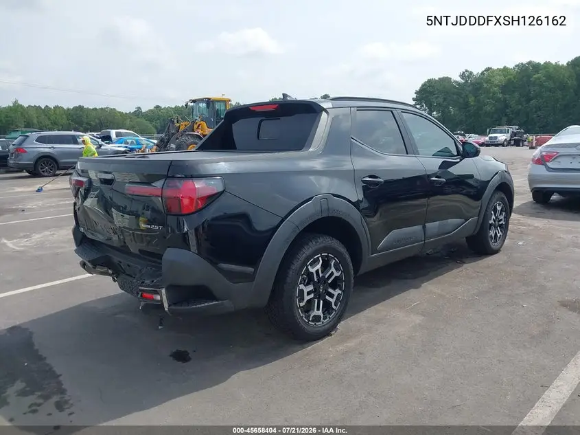 2025 Hyundai Santa Cruz Xrt VIN: 5NTJDDDFXSH126162 Lot: 45658404