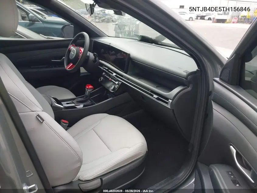 2026 Hyundai Santa Cruz Sel VIN: 5NTJB4DE5TH156846 Lot: 45202028
