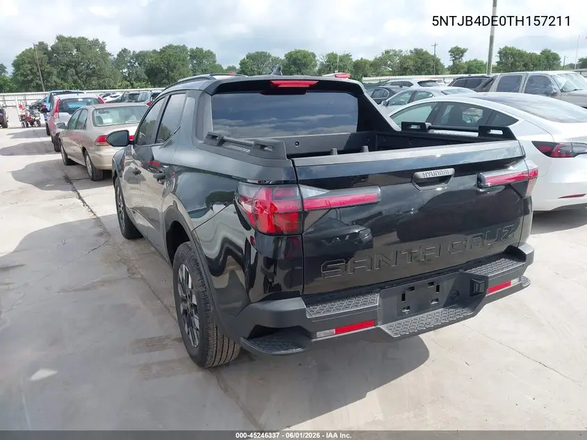 2026 Hyundai Santa Cruz Sel VIN: 5NTJB4DE0TH157211 Lot: 45246337