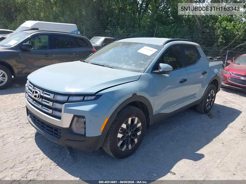 2026 Hyundai Santa Cruz Sel VIN: 5NTJBDDE3TH163343 Lot: 45314081