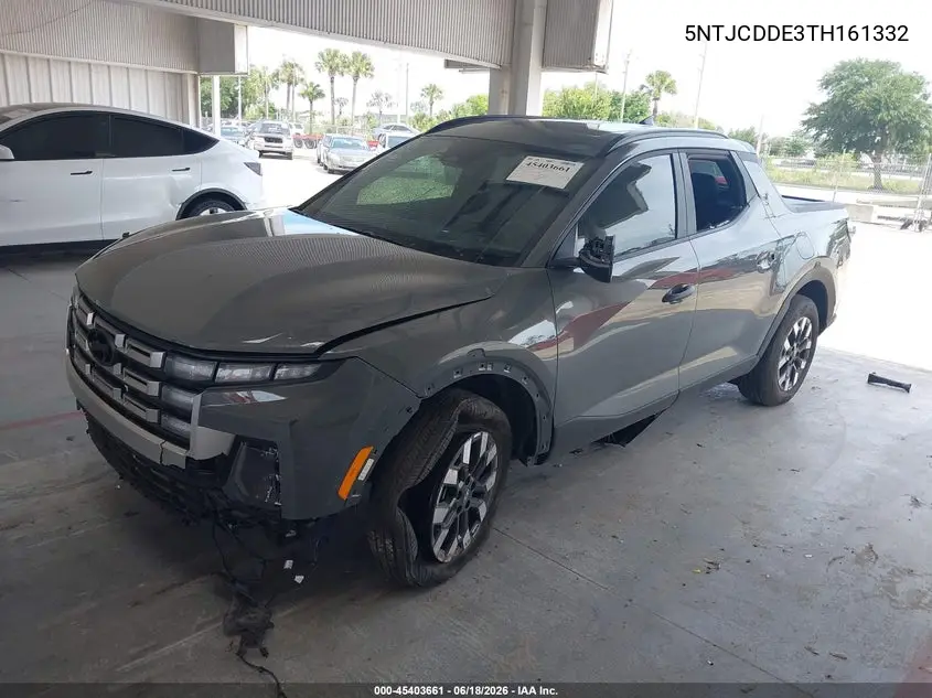 2026 Hyundai Santa Cruz Sel Activity VIN: 5NTJCDDE3TH161332 Lot: 45403661