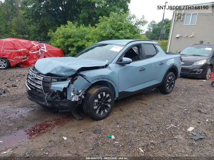 2026 Hyundai Santa Cruz Sel VIN: 5NTJBDDE7TH168190 Lot: 45441775