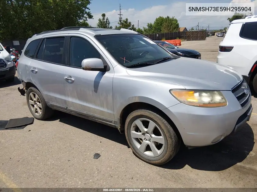 2009 Hyundai Santa Fe Limited VIN: 5NMSH73E59H295904 Lot: 45333981
