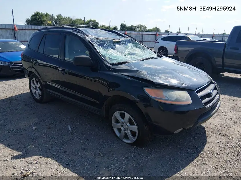 2009 Hyundai Santa Fe Se VIN: 5NMSH13E49H295924 Lot: 45588147