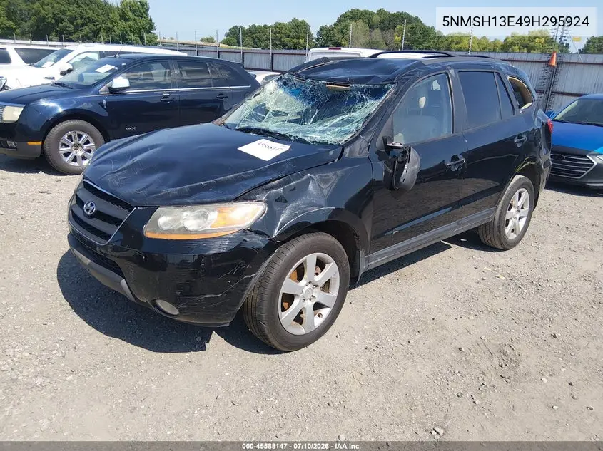 2009 Hyundai Santa Fe Se VIN: 5NMSH13E49H295924 Lot: 45588147