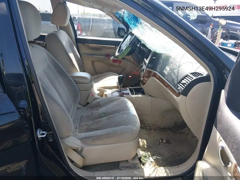 2009 Hyundai Santa Fe Se VIN: 5NMSH13E49H295924 Lot: 45588147