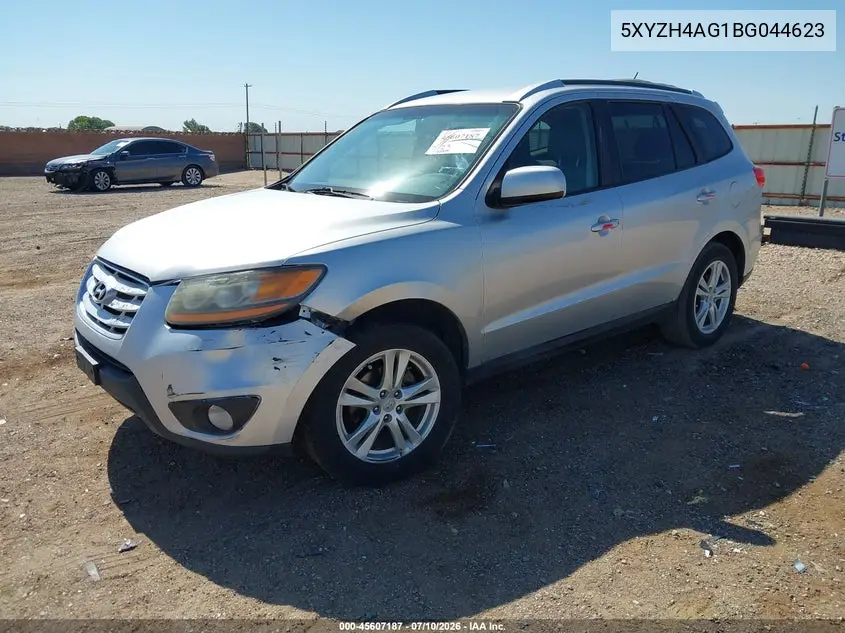 2011 Hyundai Santa Fe Se VIN: 5XYZH4AG1BG044623 Lot: 45607187